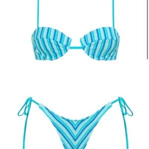 *** not to buy - ISO TRIANGL BIKINI MALA sour stripe or lotus